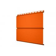 ЭкоБрус 0,345 Gofr 0,45 PE с пленкой RAL 2004 оранжевый