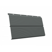 ЭкоБрус 0,345 Gofr 0,45 PE с пленкой RAL 7005 мышино-серый