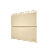 ЭкоБрус 0,345 Gofr 0,45 PE с пленкой RAL 1015 светлая слоновая кость