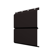 ЭкоБрус 0,345 0,45 PE с пленкой RAL 9005 черный