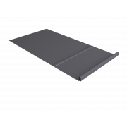 Элемент обхода Кликфальц Pro правый 0,5 Satin RAL 7004 сигнальный серый