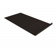 Элемент обхода Кликфальц Pro правый 0,5 Satin RR 32 темно-коричневый