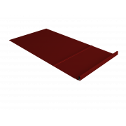 Элемент обхода Кликфальц Pro правый 0,5 Satin RAL 3011 коричнево-красный