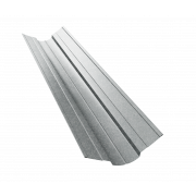 Планка ендовы верхней фигурной 70x70 0,45 Zn (2м)