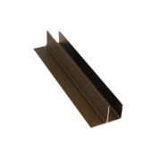 F-профиль MasterDeck 30х58,5мм анодированный Бронза 3 м