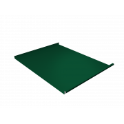 Фальц двойной стоячий Grand Line 0,45 Drap с пленкой на замках RAL 6005 зеленый мох