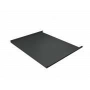 Фальц двойной стоячий Grand Line 0,5 Satin с пленкой на замках RAL 7016 антрацитово-серый