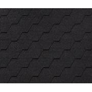 RoofShield черепица Фемили Эко Лайт Стандарт (3м2) Графитно-черный