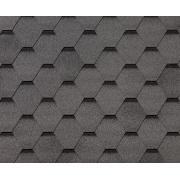 RoofShield черепица Фемили Эко Лайт Стандарт (3м2) Серый с оттенением