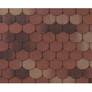 RoofShield черепица Фемили Лайт Готик (3м2) Терракота