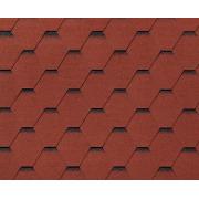 RoofShield черепица Фемили Лайт Стандарт (3м2) Красный с оттенением