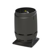 FLOW 125S вентиляционный выход + основание 250x250 черный