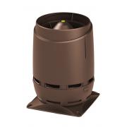 FLOW160S вентиляционный выход + основание 300x300 коричневый