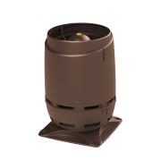FLOW 125S вентиляционный выход + основание 250x250 коричневый