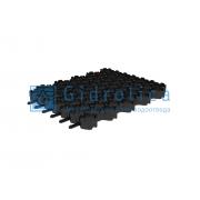 Решетка газонная Gidrolica Eco Normal РГ-53.43.3,5 - пластиковая черная (610)