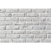 Рядовая плитка Leonardo Stone Орлеан гипс 100 с расшивкой 1,2 см