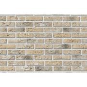 Рядовая плитка Leonardo Stone Париж-2 гипс 52 с расшивкой 1,2 см