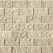 Рядовая плитка White Hills Торре Бьянка гипс А440-10 с расшивкой 1,2 см