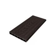 Грядочная доска ДПК GrandLine 300х30 цвет венге 4 м (Тиснение)