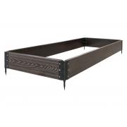 Комплект грядки ДПК Grand Line длина 2200 ширина 800 мм высота 225мм Венге (Т)