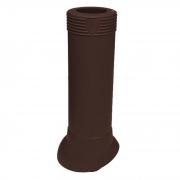 Вентиляционный выход канализации 110/160/500 ИЗ шоколадный
