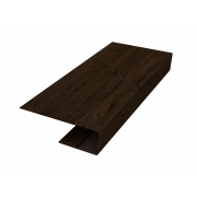 J-Профиль 12мм 0,45 Print Premium Antique Wood TwinColor (3м)