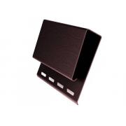 Наличник профиль J широкий Grand Line Acryl темный дуб (3,05м)