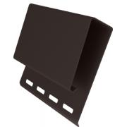 Наличник профиль J широкий Standart коричневый (3,05м)