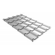 Профиль волновой камея 0,45 Drap RAL 9003 сигнальный белый