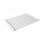 Кликфальц Line Grand Line 0,45 Drap TX с пленкой на замках RAL 9003 сигнальный белый