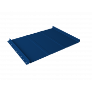 Кликфальц Line Grand Line 0,5 Satin с пленкой на замках RAL 5005 сигнальный синий