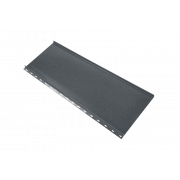 Кликфальц mini Grand Line 0,5 GreenCoat Pural BT, matt с пленкой на замках RR 23 темно-серый (RAL 7024 мокрый асфальт)