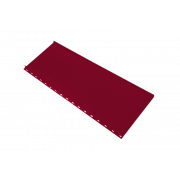 Кликфальц mini Grand Line 0,45 PE с пленкой на замках RAL 3003 рубиново-красный