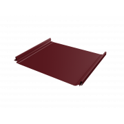 Кликфальц Pro Grand Line 0,45 Drap с пленкой на замках RAL 3005 красное вино