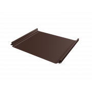 Кликфальц Pro Grand Line 0,45 Drap с пленкой на замках RAL 8017 шоколад