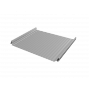 Кликфальц Pro Gofr Grand Line 0,5 Satin с пленкой на замках RAL 7004 сигнальный серый