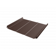 Кликфальц Pro Line Grand Line 0,45 Drap с пленкой на замках RAL 8017 шоколад