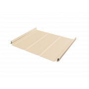 Кликфальц Pro Line Grand Line 0,45 PE с пленкой на замках RAL 1015 светлая слоновая кость