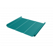 Кликфальц Pro Line Grand Line 0,45 PE с пленкой на замках RAL 5021 водная синь