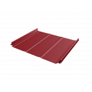 Кликфальц Pro Line Grand Line 0,45 PE с пленкой на замках RAL 3003 рубиново-красный