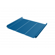 Кликфальц Pro Line Grand Line 0,45 PE с пленкой на замках RAL 5005 сигнальный синий