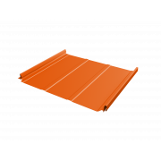 Кликфальц Pro Line Grand Line 0,45 PE с пленкой на замках RAL 2004 оранжевый