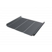 Кликфальц Pro Line Grand Line 0,5 Velur X с пленкой на замках RAL 7024 мокрый асфальт