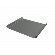 Кликфальц Pro Grand Line 0,45 PE с пленкой на замках RAL 7005 мышино-серый