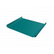 Кликфальц Pro Grand Line 0,45 PE с пленкой на замках RAL 5021 водная синь