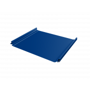 Кликфальц Pro Grand Line 0,45 PE с пленкой на замках RAL 5002 ультрамариново-синий