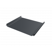 Кликфальц Pro Grand Line 0,5 PurPro с пленкой на замках RAL 7024 мокрый асфальт