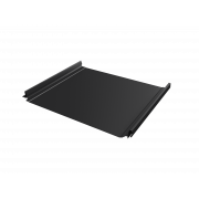 Кликфальц Pro Grand Line 0,5 Velur X с пленкой на замках RAL 9005 черный