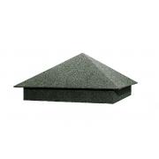 Колпак на столб 390х390мм 0,45 Базальт Мятный мокко