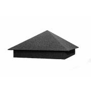 Колпак на столб 390х390мм 0,45 Базальт Эспрессо